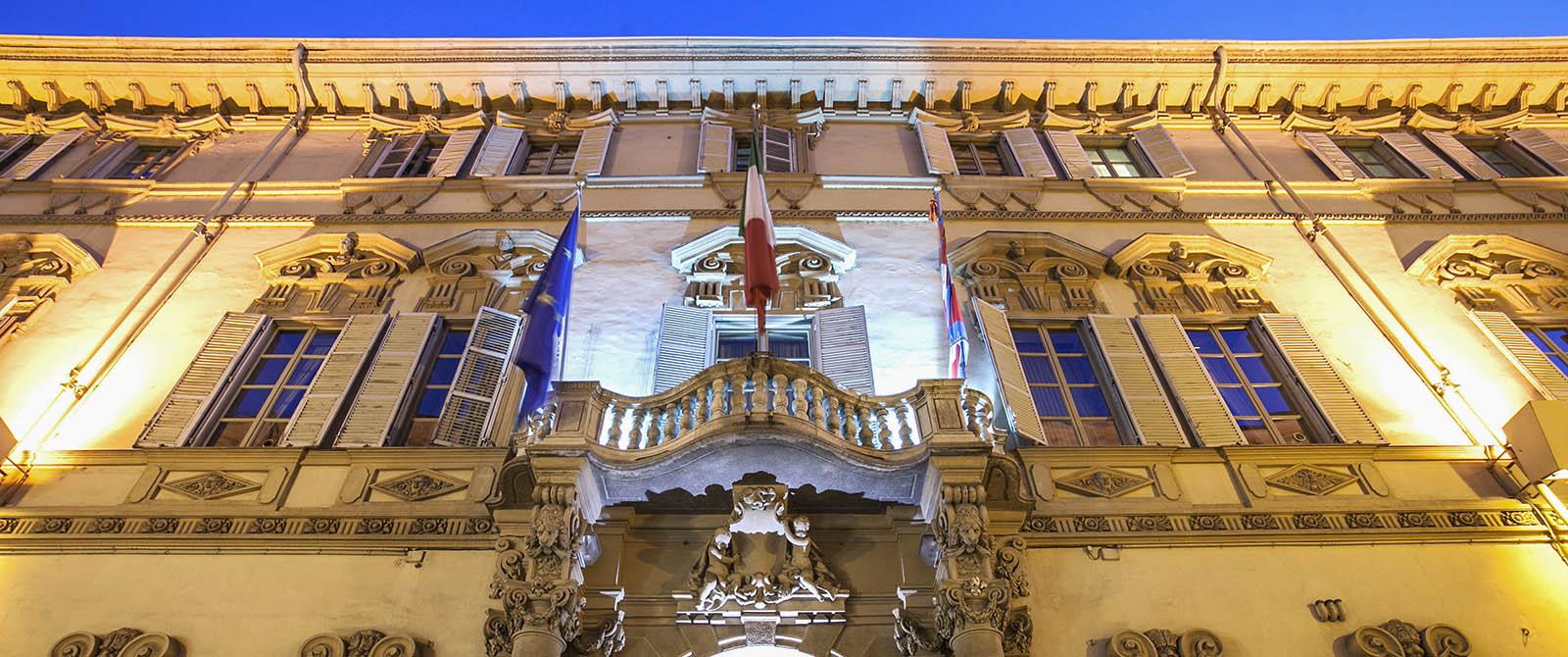 Palazzo Lascaris sede del Consiglio regionale del Piemonte