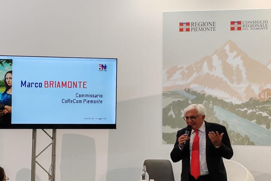 Il Corecom Piemonte al Salone del libro