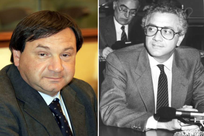 Massimo Pace (a sinistra) e Franco Ferrara