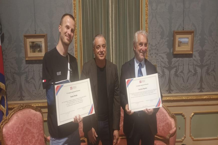 Graglia incontra l'atleta paralimpico Paolo Priolo