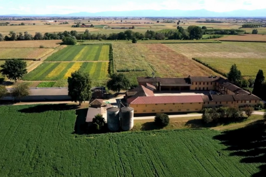 La cascina sede della Fondazione Podere Pignatelli