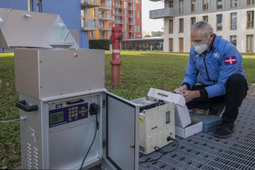 Controllo della qualità dell'aria in Piemonte