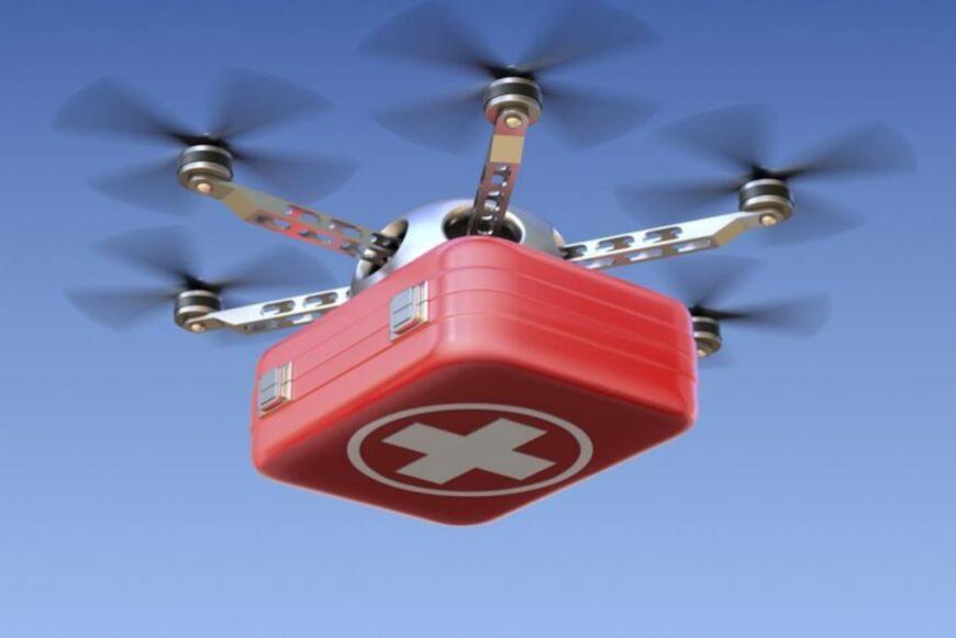 Drone per il delivery sanitario