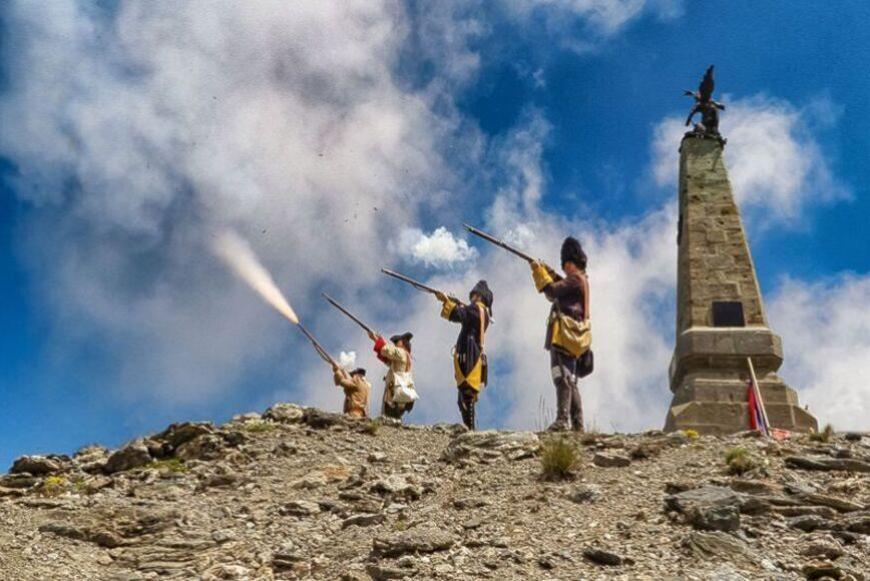 La rievocazione della Battaglia dell'Assietta