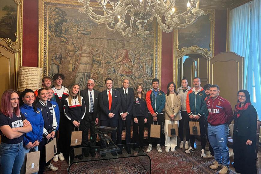 Il Consiglio regionale celebra i talenti sportivi del Pinerolese