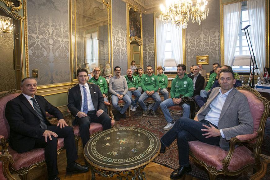 Orgoglio piemontese a Palazzo Lascaris: premiati i Campioni d'Italia del Cortemilia