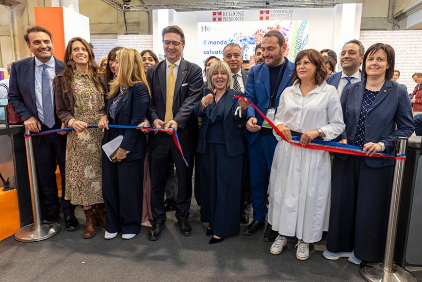 Inaugurata l'Arena Piemonte al Salone del libro 2026
