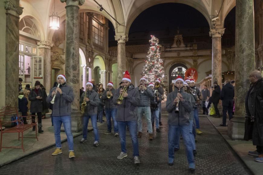 Un momento della festa, lo scorso anno