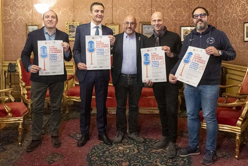 Conferenza stampa serata raccolta fondi 6 dicembre Fondazione Piemontese per la ricerca sul cancro