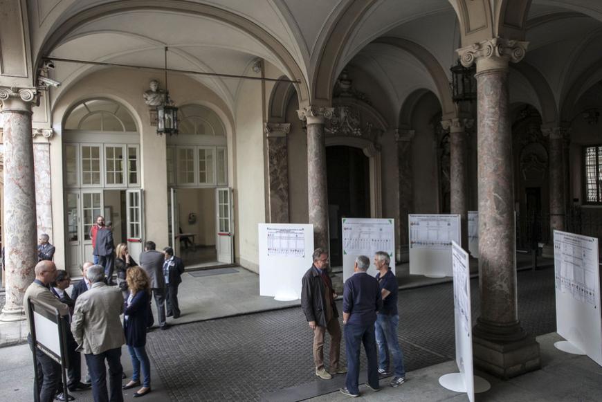 L'atrio di palazzo Lascaris, il giorno dopo le elezioni (repertorio)