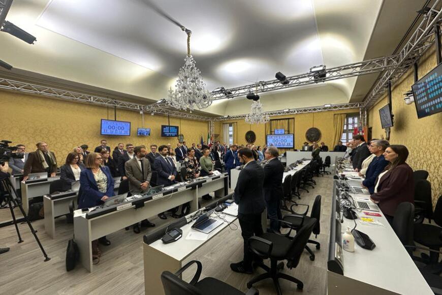 La commemorazione in Aula delle vittime sul lavoro