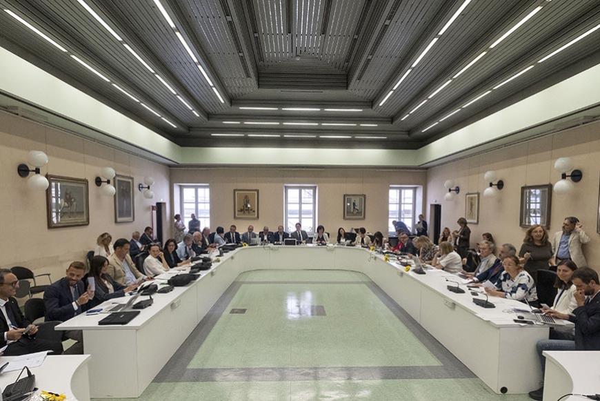 L'elezione dei presidenti di Commissione in Sala Morando