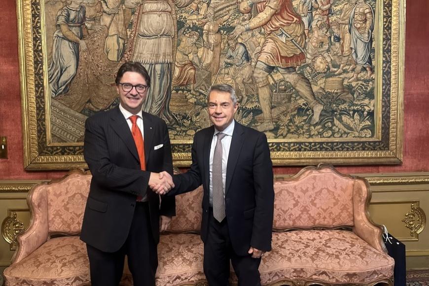 Incontro con il presidente di CSP Marco Gilli