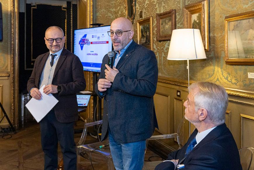 I saluti del presidente Allasia ad apertura degli Stati genearali della Cultura piemontese 