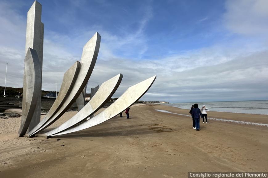 Omaha Beach in Normandia