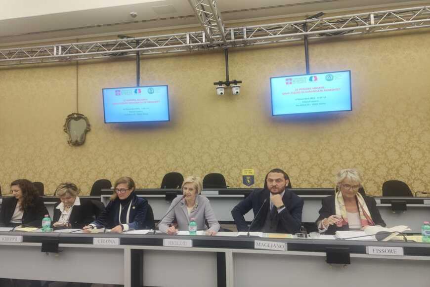 Convegno sul tema dell'istituzione del Garante regionale degli anziani