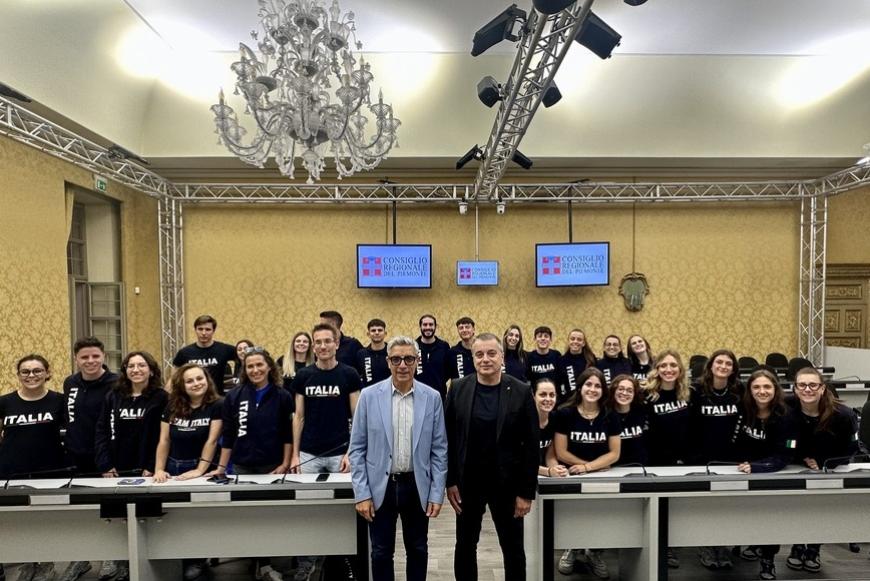 I vicepresidenti Graglia e Ravetti incontrano le eccellenze piemontesi del cheerleading