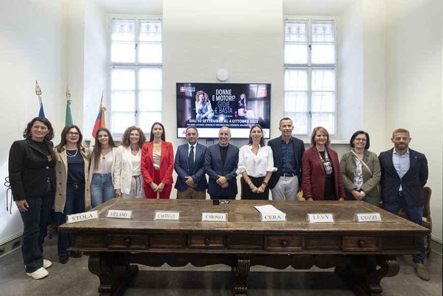 Inaugurazione della mostra Donne e Motori