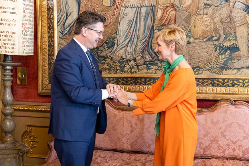 Il presidente Nicco ha incontrato Simona Rodano