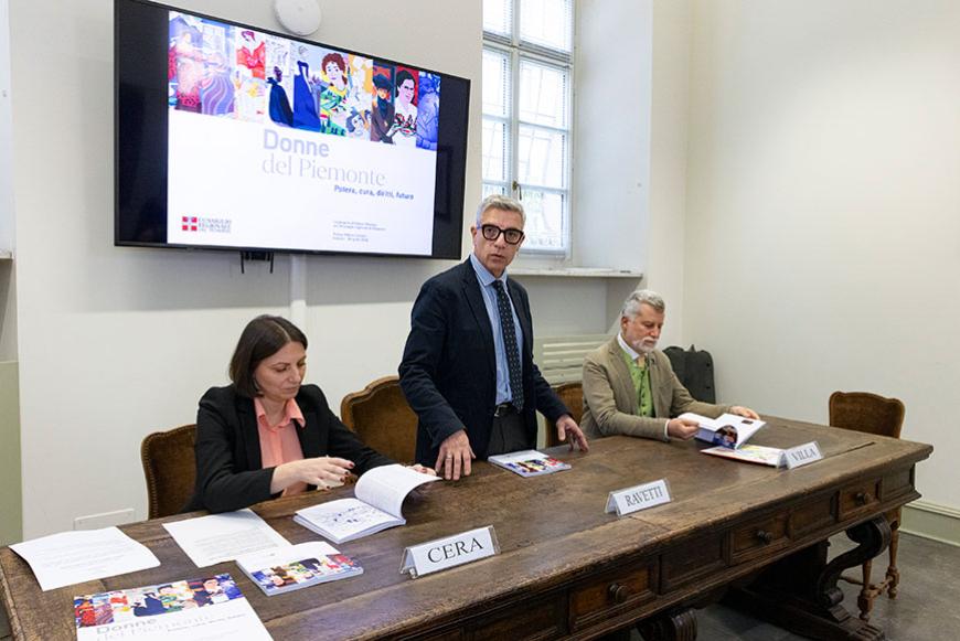 Inaugurazione mostra Donne del Piemonte