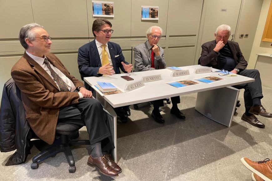 Un incontro all’Urp del Consiglio regionale con Bruno Geraci, Giampiero Leo, Daniele Cerrato. 
