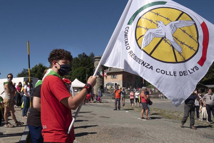 Commemorazione dell'eccidio del Colle del Lys