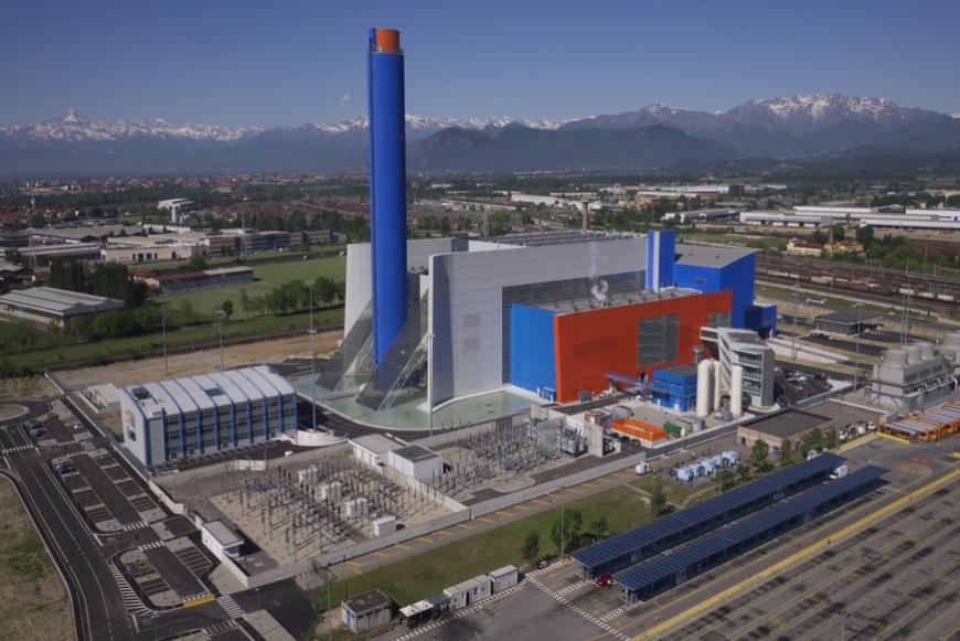 L'impianto di termovalorizzazione dei rifiuti del Gerbido 