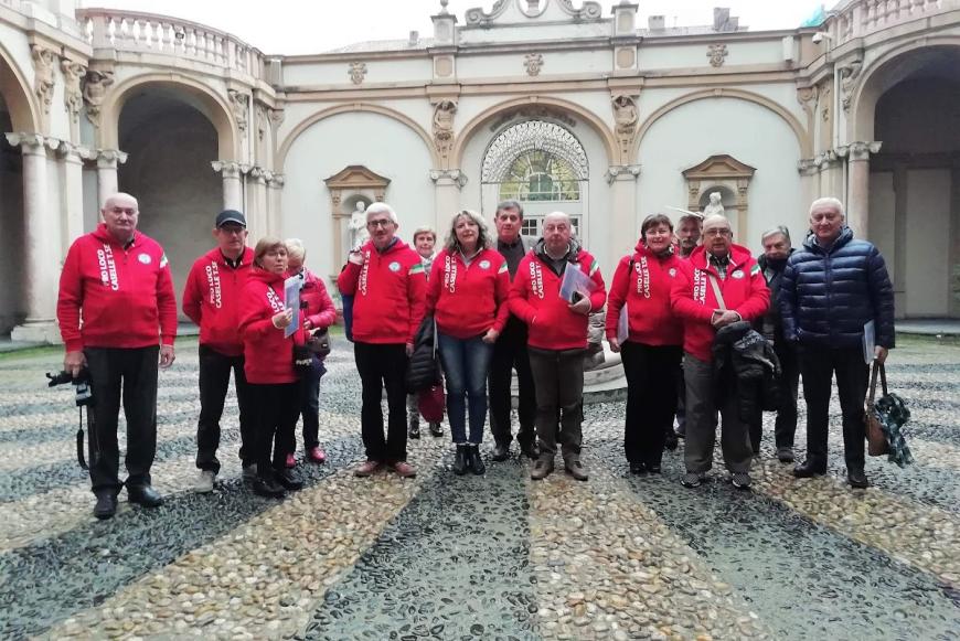 Cittadini in visita a Palazzo Lascaris