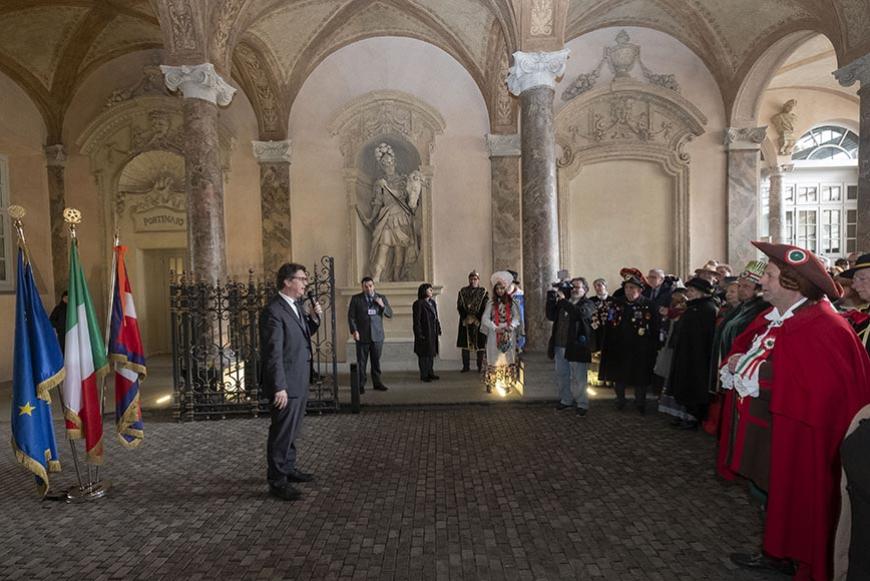 Maschere di 40 Comuni piemontesi a Palazzo Lascaris