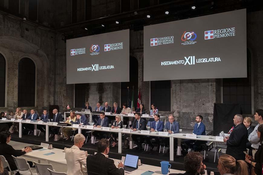 Insediamento del Consiglio regionale
