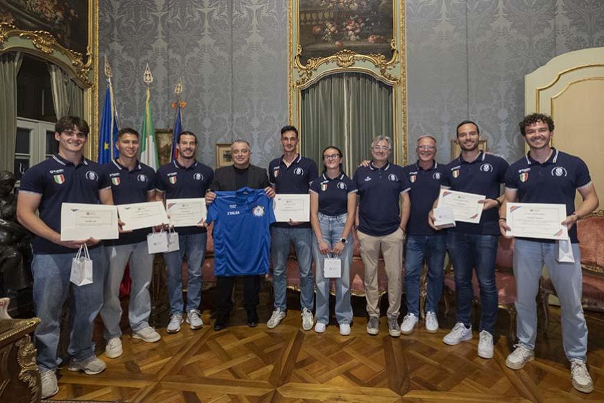 Dal tiro con l’arco alla pallapugno, campioni piemontesi a Palazzo Lascaris
