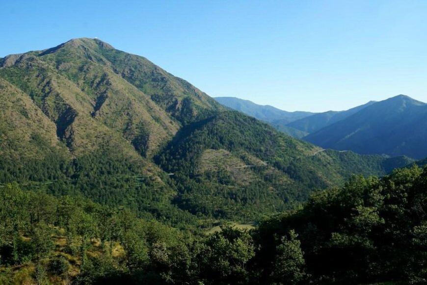 Veduta del Parco naturale delle Capanne di Marcarolo