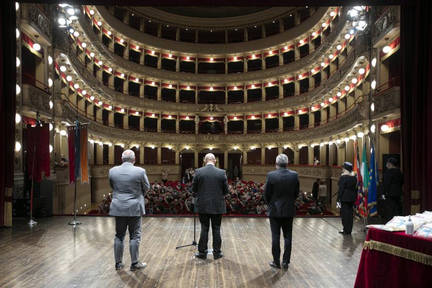 Consegna del Drapò ad Asti