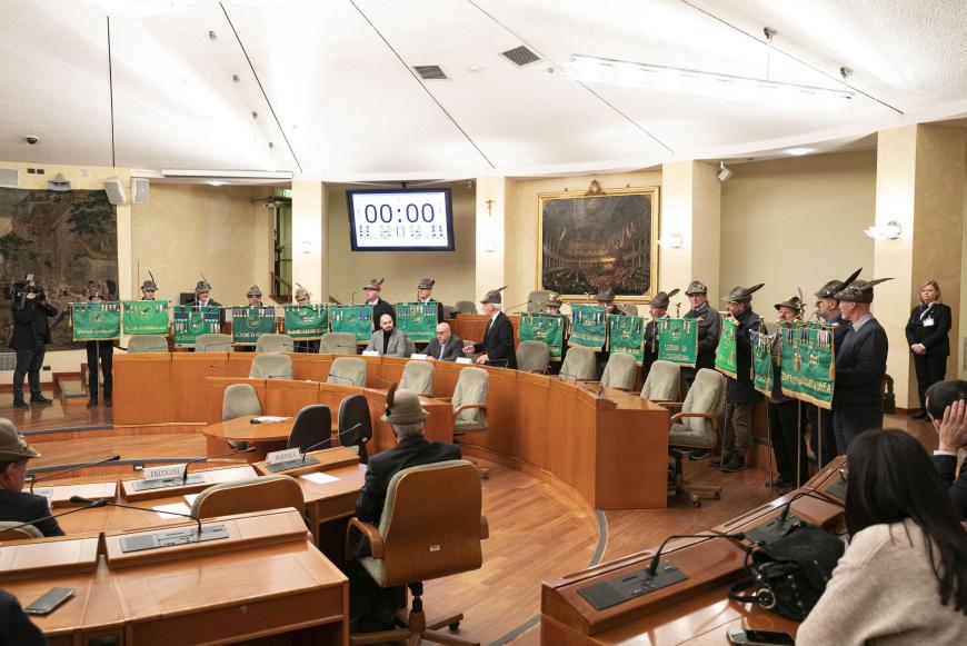 Conferenza stampa presentazione attività Associazione Nazionale Alpini