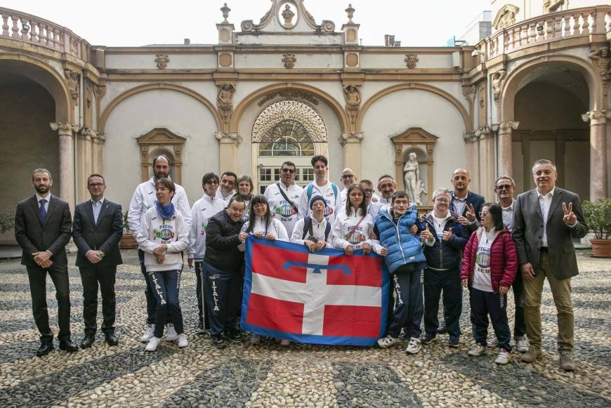 Premiazione degli atleti vincitori dei Campionati italiani Ficec