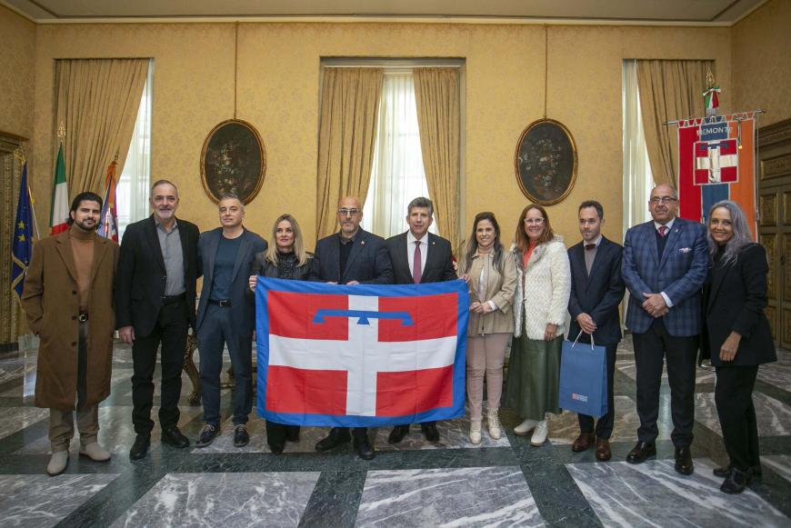 Incontro con delegazione brasiliana dell'Unione nazionale dei legislatori