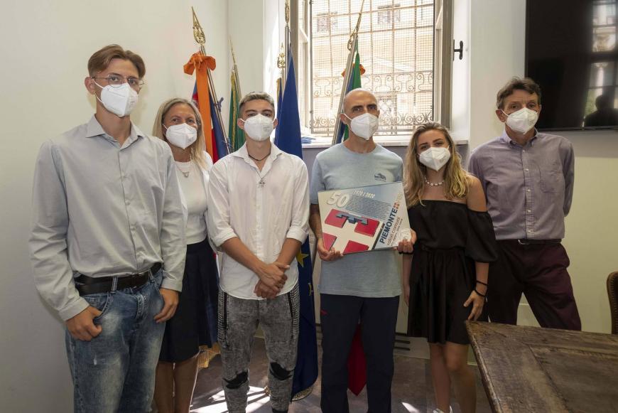 Targa Istituto XXV aprile Faccio di Castellamonte