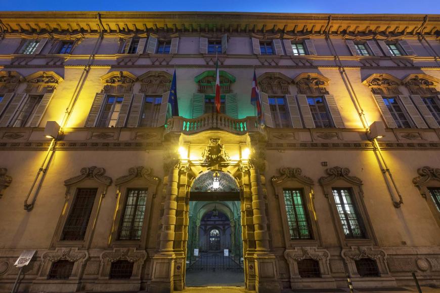 Palazzo Lascaris si colora contro il cancro della cervice uterina