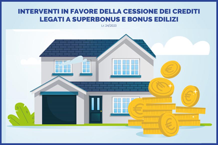 Cessione crediti superbonus e bonus edilizi