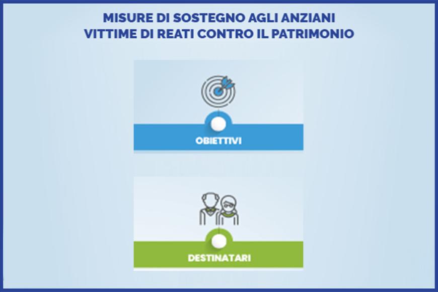 Misure a sostegno degli anziani vittime di delitti contro il patrimonio