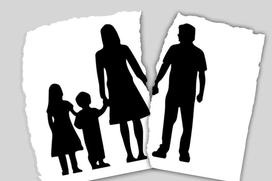 Famiglia separata (foto Pixabay)