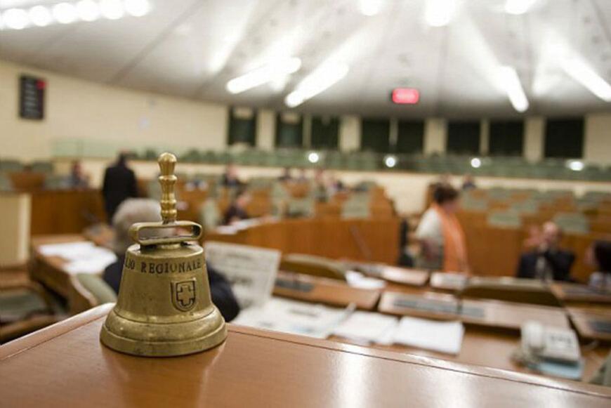 L'Aula del Consiglio regionale