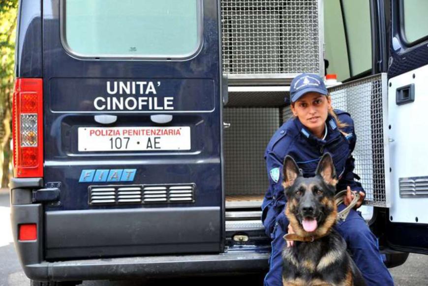 cinofili polizia penitenziaria